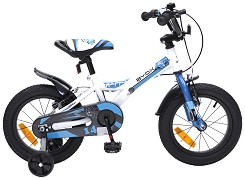 Детски велосипед BYOX Rapid 14" - С помощни колела - 