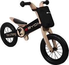 Дървен велосипед без педали BYOX Yin Yang - 