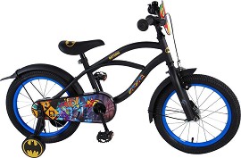 Детски велосипед E&L Cycles Батман 16" - С помощни колела - 